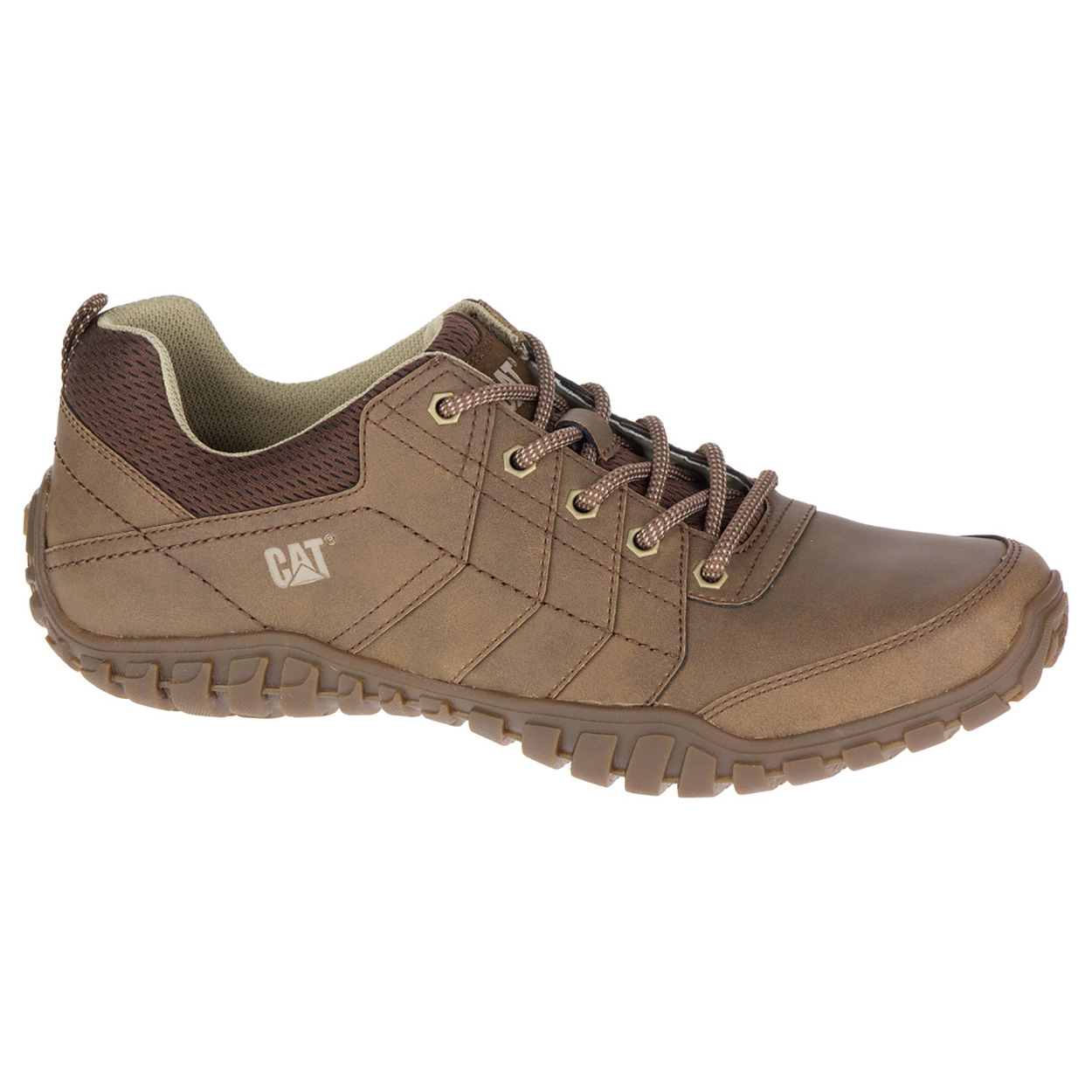 Caterpillar Shoes South Africa - Cat Men's Instruct Casual Shoes Dark Beige NO7364890